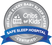 Infant Safe SleepSafe Sleep Certified Hospital Silver Logo